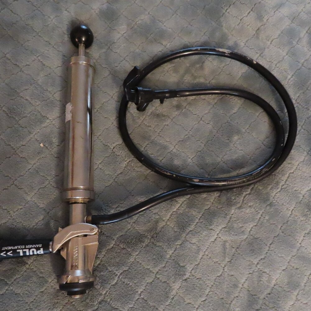 Banner Beer Keg Tap; Hand Pump W/Perfecta Line